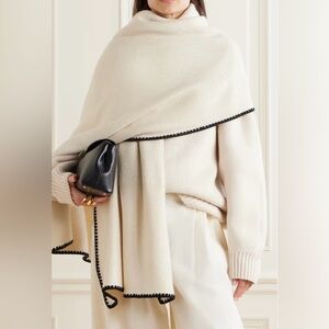 Toteme embroidered scarf - brand new